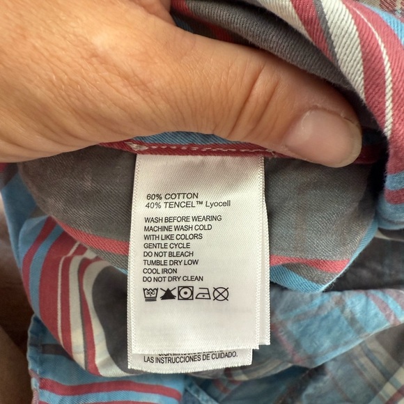 Tommy Bahama Men's Size Large Fresno Plaid Button Down Shirt Retail $138 - Picture 8 of 9